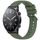 Per Xiaomi MI Watch S1 Stripe Texture 22mm Cinturino in silicone (verde scuro) Per Xiaomi MI Watch S1 Stripe Texture 22mm Cinturino in silicone (verde scuro)