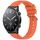 Per Xiaomi MI Watch S1 Stripe Texture 22mm Cinturino in silicone (arancione) Per Xiaomi MI Watch S1 Stripe Texture 22mm Cinturino in silicone (arancione)
