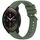 Per Xiaomi MI Watch S1 Pro Stripe Texture 22mm Cinturino in silicone (verde scuro) Per Xiaomi MI Watch S1 Pro Stripe Texture 22mm Cinturino in silicone (verde scuro)