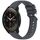 Per Xiaomi MI Watch S1 Pro Stripe Texture 22mm Cinturino in silicone (grigio scuro) Per Xiaomi MI Watch S1 Pro Stripe Texture 22mm Cinturino in silicone (grigio scuro)