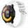 Per Xiaomi Watch S1 Active Stripe Texture cinturino in silicone da 22 mm (bianco) Per Xiaomi Watch S1 Active Stripe Texture cinturino in silicone da 22 mm (bianco)