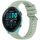 Per Garmin Forerunner 265 Stripe Texture 22mm Cinturino in silicone (verde chiaro) Per Garmin Forerunner 265 Stripe Texture 22mm Cinturino in silicone (verde chiaro)