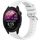 Per Garmin Forerunner 255 Music Stripe Texture cinturino in silicone da 22 mm (bianco) Per Garmin Forerunner 255 Music Stripe Texture cinturino in silicone da 22 mm (bianco)