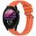 Per Garmin Forerunner 255 Music Stripe Texture cinturino in silicone da 22 mm (arancione) Per Garmin Forerunner 255 Music Stripe Texture cinturino in silicone da 22 mm (arancione)
