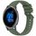 Per Garmin Venu 2 Stripe Texture 22mm cinturino in silicone (verde scuro)