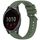 Per Garmin Vivoactive 4 Stripe Texture 22mm cinturino in silicone (verde scuro) Per Garmin Vivoactive 4 Stripe Texture 22mm cinturino in silicone (verde scuro)
