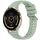 Per Garmin Venu 3S Stripe Texture 18mm cinturino in silicone (verde chiaro) Per Garmin Venu 3S Stripe Texture 18mm cinturino in silicone (verde chiaro)