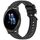 Per Garmin Venu 2S Stripe Texture 18mm Cinturino in silicone (nero)