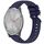 Per Garmin Vivomove 3S Stripe Texture 18mm Cinturino in silicone (blu notte) Per Garmin Vivomove 3S Stripe Texture 18mm Cinturino in silicone (blu notte)