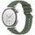 Per Huawei Watch GT 5 41mm Cinturino in silicone con trama a strisce da 18mm (verde scuro) Per Huawei Watch GT 5 41mm Cinturino in silicone con trama a strisce da 18mm (verde scuro)