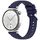 Per Huawei Watch GT 5 41mm Cinturino in silicone con trama a strisce da 18mm (blu notte) Per Huawei Watch GT 5 41mm Cinturino in silicone con trama a strisce da 18mm (blu notte)