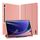 Per Samsung Galaxy Tab S10 Ultra DUX DUCIS Domo Series Custodia in pelle con flip magnetico per tablet (rosa) Per Samsung Galaxy Tab S10 Ultra DUX DUCIS Domo Series Custodia in pelle con flip magnetico per tablet (rosa)