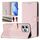 Per Ulefone Note 18 Ultra Custodia per telefono in pelle con stampa a nido d'ape RFID (rosa) Per Ulefone Note 18 Ultra Custodia per telefono in pelle con stampa a nido d'ape RFID (rosa)