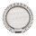 Supporto ad anello per cellulare in metallo con diamante Flash (argento + bianco) Supporto ad anello per cellulare in metallo con diamante Flash (argento + bianco)