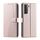 Per Samsung Galaxy S22+ 5G Voltage Custodia per telefono in pelle ultra sottile a pois (oro rosa) Per Samsung Galaxy S22+ 5G Voltage Custodia per telefono in pelle ultra sottile a pois (oro rosa)