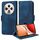 Per OPPO Reno12 F 4G Custodia in pelle con motivo a rombi in rilievo e stelle (blu) Per OPPO Reno12 F 4G Custodia in pelle con motivo a rombi in rilievo e stelle (blu)