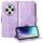 Per Redmi 14C 4G Custodia per telefono in pelle con motivo a rombi in rilievo e stelle (viola) Per Redmi 14C 4G Custodia per telefono in pelle con motivo a rombi in rilievo e stelle (viola)