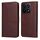Per Xiaomi 14T Custodia per telefono in pelle con texture di vitello classica (marrone) Per Xiaomi 14T Custodia per telefono in pelle con texture di vitello classica (marrone)