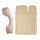 Materasso gonfiabile per viaggio in auto SUV sedile posteriore/bagagliaio, colore: beige doppio scopo lungo molo