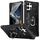 Per Samsung Galaxy S24 Ultra 5G Custodia per telefono con supporto ad anello (nero)
