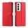 Per OPPO Reno12 5G Global Voltage Custodia per telefono in pelle ultrasottile a pois (rossa) Per OPPO Reno12 5G Global Voltage Custodia per telefono in pelle ultrasottile a pois (rossa)
