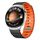Cinturino universale magnetico in silicone per orologio da 22 mm (nero arancione) Cinturino universale magnetico in silicone per orologio da 22 mm (nero arancione)