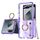 Per Samsung Galaxy Z Flip6 GKK Airbag Custodia protettiva per telefono con anello e penna (viola) Per Samsung Galaxy Z Flip6 GKK Airbag Custodia protettiva per telefono con anello e penna (viola)