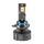 Faro anteriore spesso in lega di alluminio con tre tubi di rame a LED da 95 W, lampadina: 9012