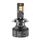 Faro anteriore spesso in lega di alluminio con tre tubi di rame a LED da 95 W, lampadina: H7