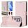 Per Samsung Galaxy S22 Ultra 5G Custodia per telefono in pelle con stampa a nido d'ape RFID (rosa) Per Samsung Galaxy S22 Ultra 5G Custodia per telefono in pelle con stampa a nido d'ape RFID (rosa)