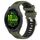 Per Garmin Forerunner 265S 18mm Cinturino sportivo in silicone con fibbia in acciaio bicolore (verde militare + nero) Per Garmin Forerunner 265S 18mm Cinturino sportivo in silicone con fibbia in acciaio bicolore (verde militare + nero)
