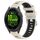 Per Garmin Forerunner 265S Cinturino sportivo in silicone con fibbia in acciaio bicolore da 18 mm (Starlight + nero) Per Garmin Forerunner 265S Cinturino sportivo in silicone con fibbia in acciaio bicolore da 18 mm (Starlight + nero)
