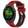 Per Garmin Forerunner 265S Music 18mm Cinturino sportivo in silicone con fibbia in acciaio bicolore (rosso + nero) Per Garmin Forerunner 265S Music 18mm Cinturino sportivo in silicone con fibbia in acciaio bicolore (rosso + nero)