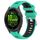 Per Garmin Forerunner 265S Music 18mm Cinturino sportivo in silicone con fibbia in acciaio bicolore (lago blu + nero) Per Garmin Forerunner 265S Music 18mm Cinturino sportivo in silicone con fibbia in acciaio bicolore (lago blu + nero)