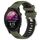 Per Garmin Forerunner 255S Music 18mm Cinturino sportivo in silicone con fibbia in acciaio bicolore (verde militare + nero) Per Garmin Forerunner 255S Music 18mm Cinturino sportivo in silicone con fibbia in acciaio bicolore (verde militare + nero)
