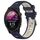 Per Garmin Forerunner 255S Music 18mm Cinturino sportivo in silicone con fibbia in acciaio bicolore (blu notte + luce stellare) Per Garmin Forerunner 255S Music 18mm Cinturino sportivo in silicone con fibbia in acciaio bicolore (blu notte + luce stellare)