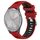 Per Garmin Vivomove 3S 18mm Cinturino sportivo in silicone con fibbia in acciaio bicolore (rosso + nero) Per Garmin Vivomove 3S 18mm Cinturino sportivo in silicone con fibbia in acciaio bicolore (rosso + nero)