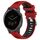 Per Garmin Vivoactive 4S 18mm Cinturino sportivo in silicone con fibbia in acciaio bicolore (rosso + nero) Per Garmin Vivoactive 4S 18mm Cinturino sportivo in silicone con fibbia in acciaio bicolore (rosso + nero)