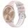 Per Garmin move Trend 20mm Cinturino sportivo in silicone con fibbia in acciaio bicolore (rosa + bianco) Per Garmin move Trend 20mm Cinturino sportivo in silicone con fibbia in acciaio bicolore (rosa + bianco)