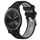 Per Garmin Vivomove Sport 20mm Cinturino sportivo in silicone con fibbia in acciaio bicolore (nero + grigio) Per Garmin Vivomove Sport 20mm Cinturino sportivo in silicone con fibbia in acciaio bicolore (nero + grigio)