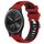 Per Garmin Vivomove Sport 20mm Cinturino sportivo in silicone con fibbia in acciaio bicolore (rosso + nero) Per Garmin Vivomove Sport 20mm Cinturino sportivo in silicone con fibbia in acciaio bicolore (rosso + nero)