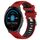 Per Garmin Vivoactive3 Music 20mm Cinturino sportivo in silicone con fibbia in acciaio bicolore (rosso + nero) Per Garmin Vivoactive3 Music 20mm Cinturino sportivo in silicone con fibbia in acciaio bicolore (rosso + nero)