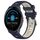 Per Garmin Vivoactive3 Music Cinturino sportivo in silicone con fibbia in acciaio bicolore da 20 mm (blu notte + luce stellare) Per Garmin Vivoactive3 Music Cinturino sportivo in silicone con fibbia in acciaio bicolore da 20 mm (blu notte + luce stellare)