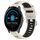 Per Garmin Vivoactive3 Music 20mm Cinturino sportivo in silicone con fibbia in acciaio bicolore (Starlight + nero) Per Garmin Vivoactive3 Music 20mm Cinturino sportivo in silicone con fibbia in acciaio bicolore (Starlight + nero)