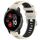 Per Garmin Venu 2 Plus 20mm Cinturino sportivo in silicone con fibbia in acciaio bicolore (Starlight + nero) Per Garmin Venu 2 Plus 20mm Cinturino sportivo in silicone con fibbia in acciaio bicolore (Starlight + nero)