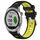 Per Garmin Approach S40 20mm Cinturino sportivo in silicone con fibbia in acciaio bicolore (nero + verde lime) Per Garmin Approach S40 20mm Cinturino sportivo in silicone con fibbia in acciaio bicolore (nero + verde lime)