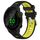 Per Garmin Forerunner 158 20mm Cinturino sportivo in silicone con fibbia in acciaio bicolore (nero + verde lime) Per Garmin Forerunner 158 20mm Cinturino sportivo in silicone con fibbia in acciaio bicolore (nero + verde lime)
