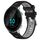 Per Garmin Forerunner 55 20mm Cinturino sportivo in silicone con fibbia in acciaio bicolore (nero + grigio) Per Garmin Forerunner 55 20mm Cinturino sportivo in silicone con fibbia in acciaio bicolore (nero + grigio)