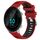 Per Garmin Forerunner 55 20mm Cinturino sportivo in silicone con fibbia in acciaio bicolore (rosso + nero) Per Garmin Forerunner 55 20mm Cinturino sportivo in silicone con fibbia in acciaio bicolore (rosso + nero)