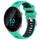 Per Garmin Forerunner 55 20mm Cinturino sportivo in silicone con fibbia in acciaio bicolore (lago blu + nero) Per Garmin Forerunner 55 20mm Cinturino sportivo in silicone con fibbia in acciaio bicolore (lago blu + nero)